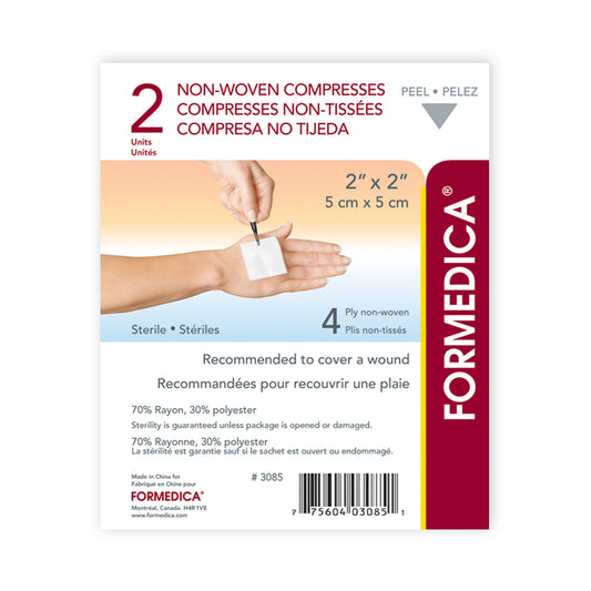 Compresses de gaze stériles