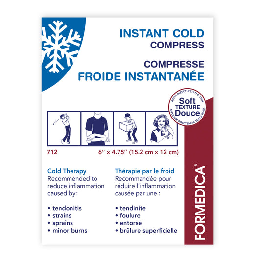 Compresse froide instantanée