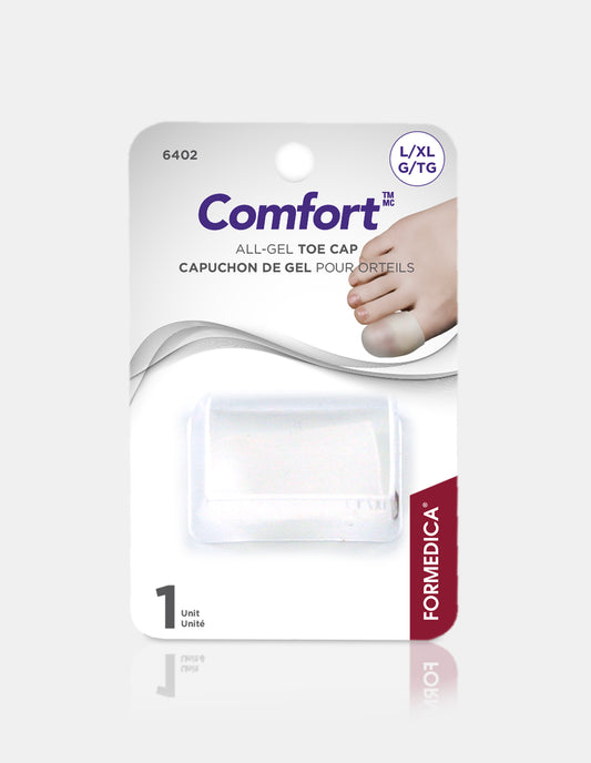 Capuchon de gel pour orteil
