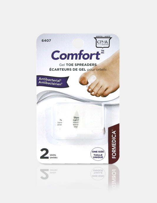 Écarteurs de gel pour orteil - Antibactérien