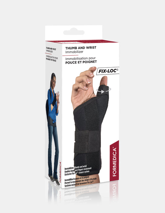 Immobilisation pour poignet et pouce