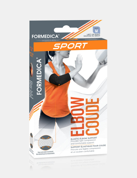 Support élastique pour coude