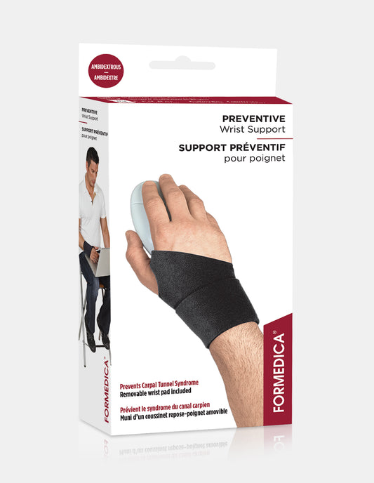 Support préventif pour poignet
