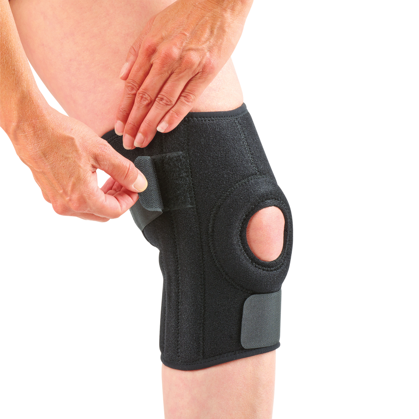 Support ajustable pour le genou – noir – G/TG | FORMEDICA
