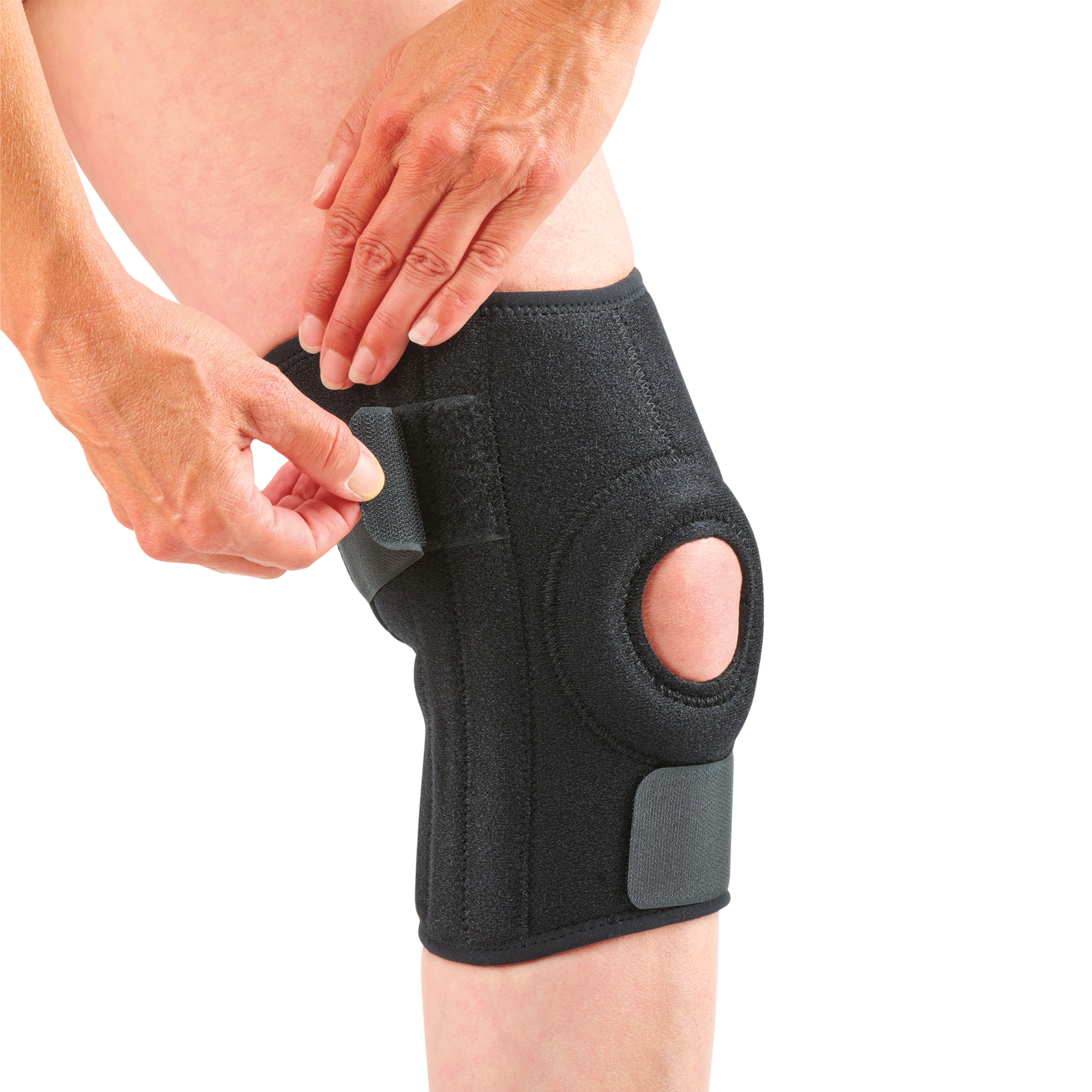 Support ajustable pour le genou – noir – G/TG | FORMEDICA
