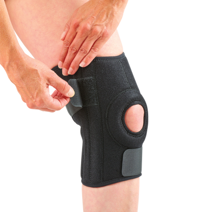 Support ajustable pour le genou – noir – G/TG | FORMEDICA