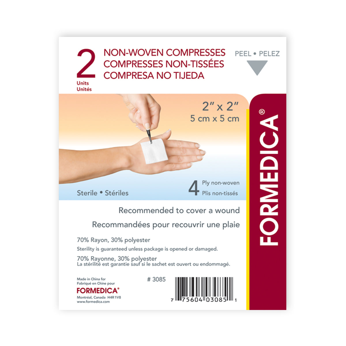 Non-Woven Sterile Compresses
