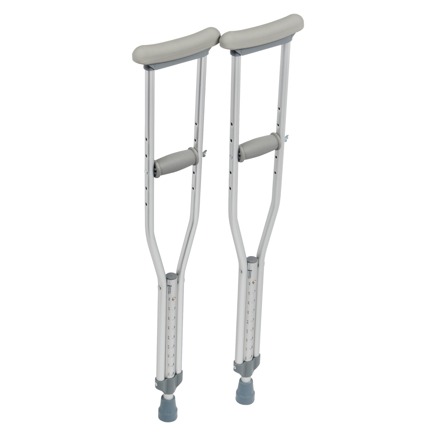 Béquilles en aluminium – 4' 6" à 5' 2" – P | FORMEDICA
