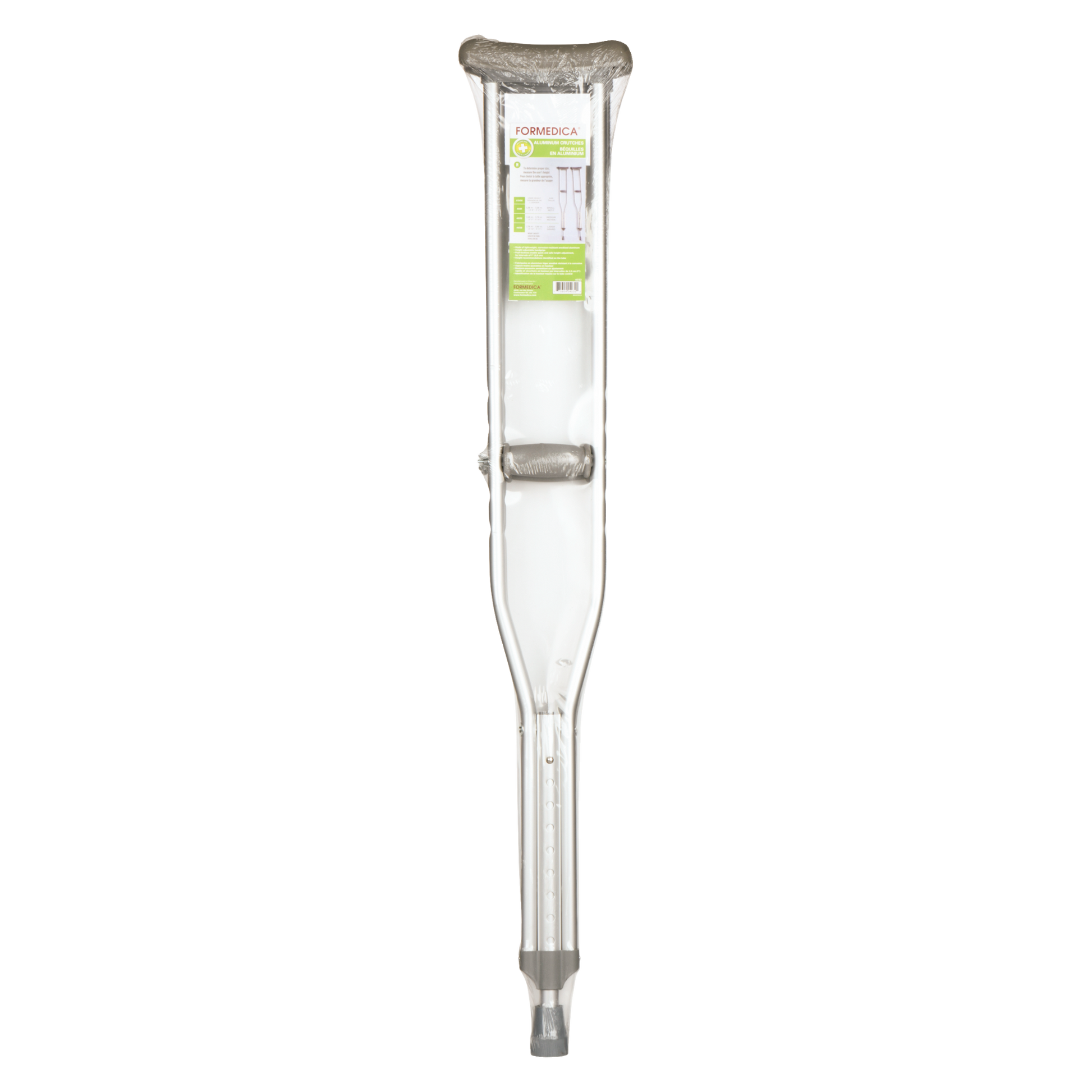 Béquilles en aluminium – 5' 2" à 5' 10" – M | FORMEDICA