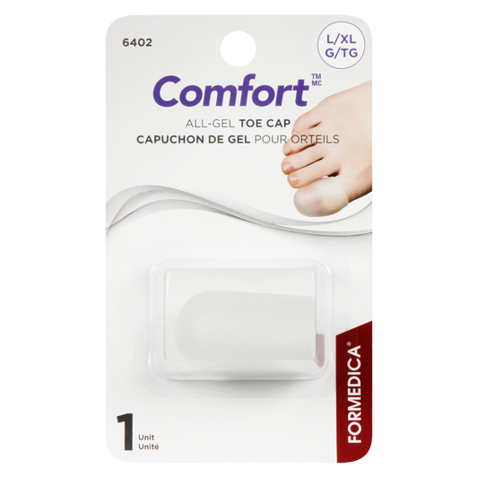 Capuchon de gel pour orteil – G/TG | COMFORT