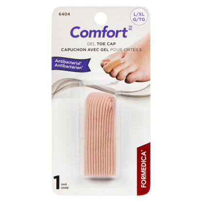 Capuchon de gel antibactérien pour orteil – G/TG | COMFORT