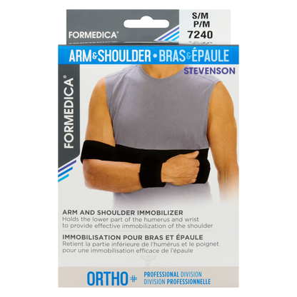 Immobilisation épaule/bras pour adulte – modèle Stevenson™ – 64–94 cm (25"–37") – P/M | FORMEDIPRO