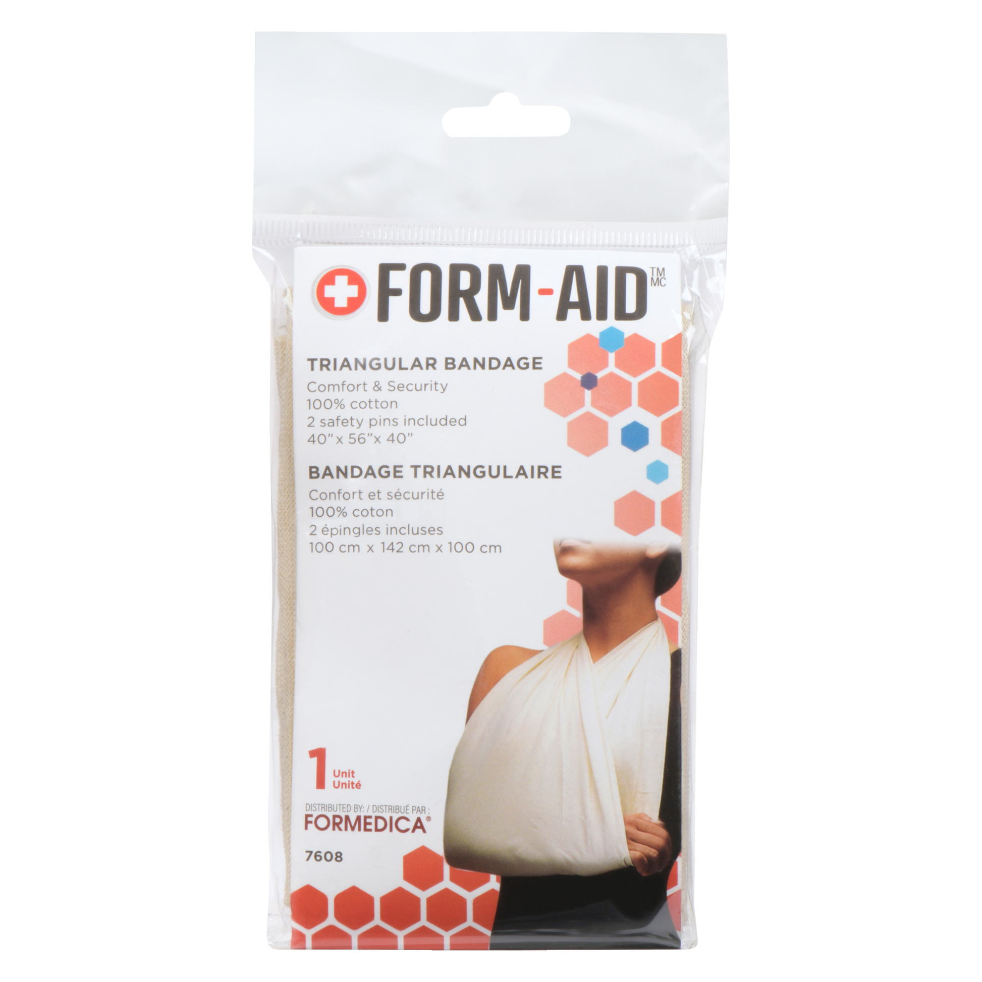 Bandage triangulaire – beige – taille unique | FORMEDICA