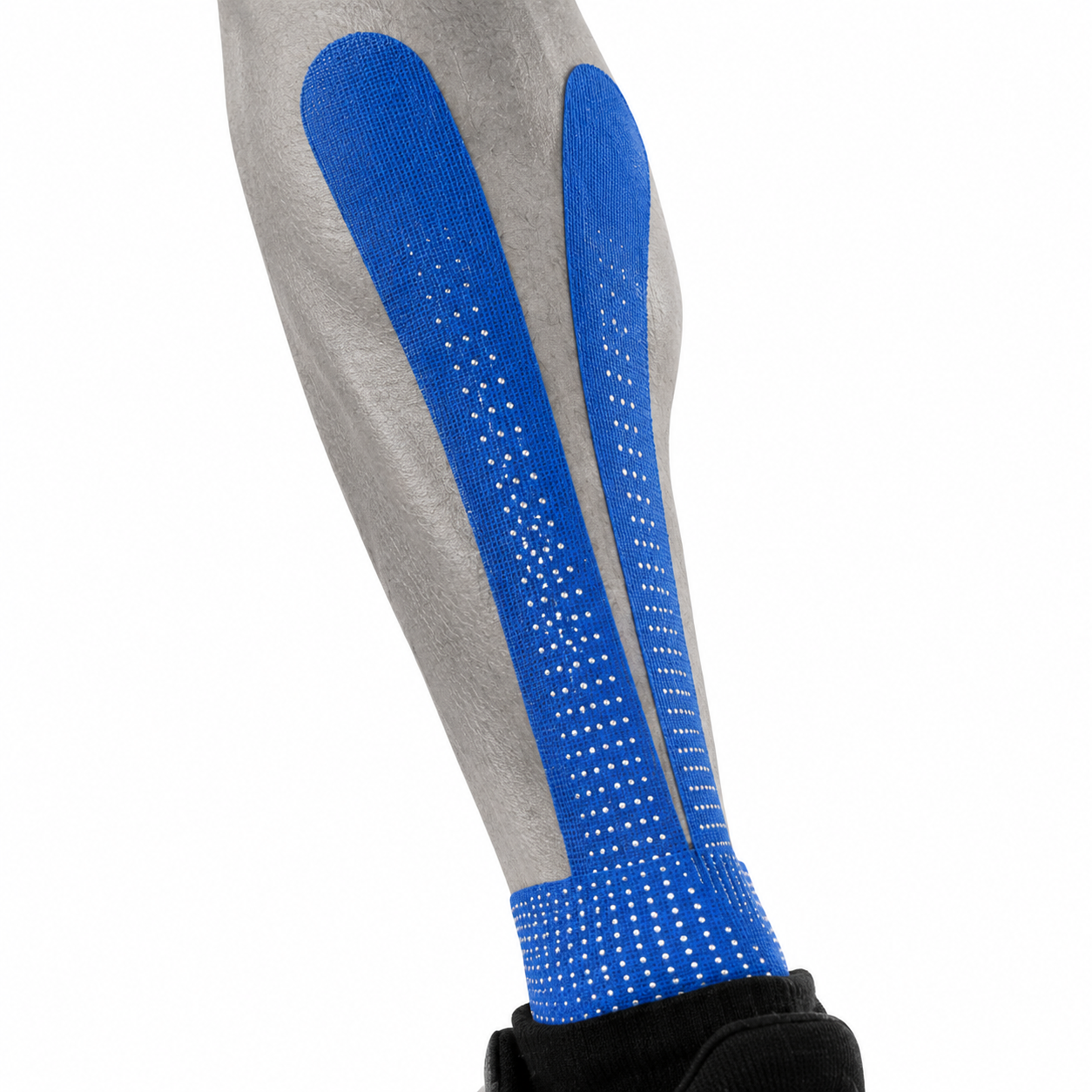 Bande kinesio adhésive avec motif réfléchissant – bleue – 2″ × 16′ | FORMEDICA