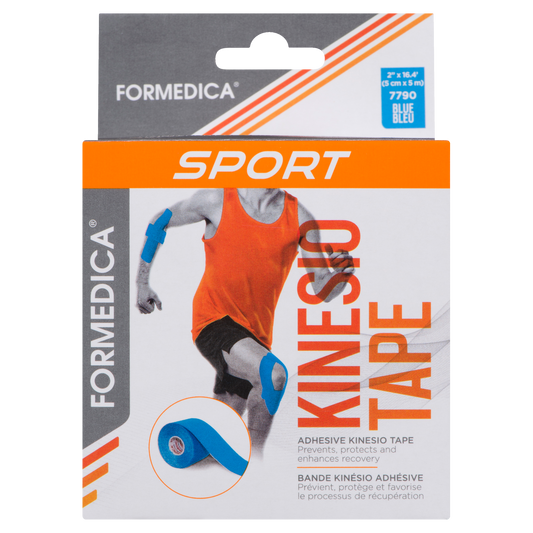 Bande kinésio adhésive – bleue – 2″ × 16′ | FORMEDICA