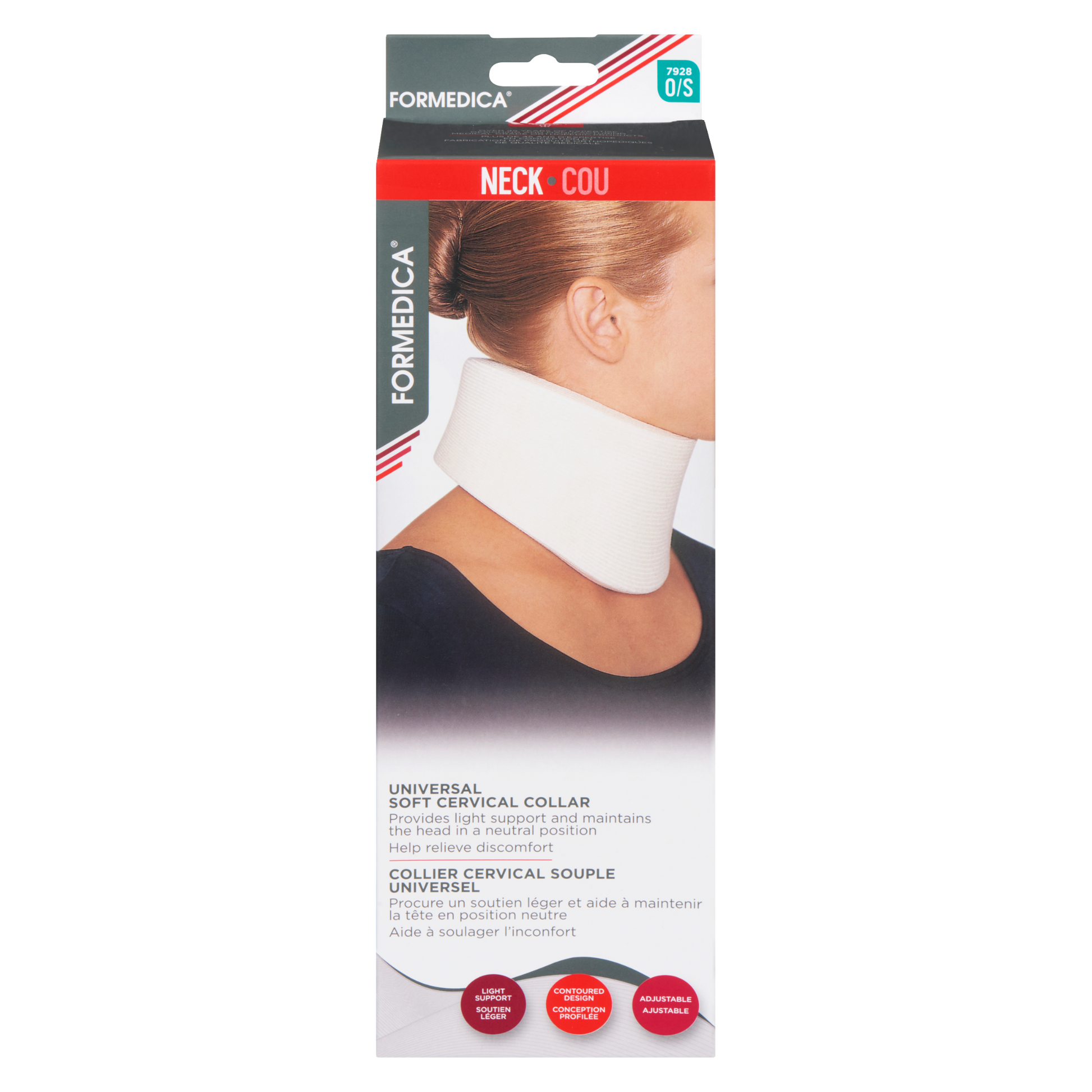 Collier cervical souple universel – 3 ½" | FORMEDICA