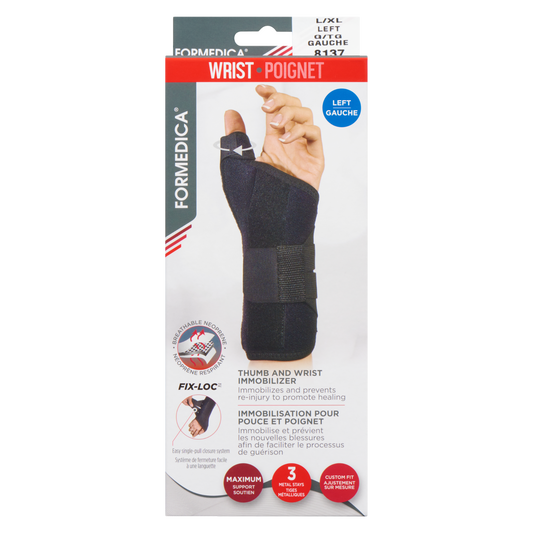 Immobilisation pouce/poignet gauche – FIX-LOC™ – G/TG | FORMEDICA