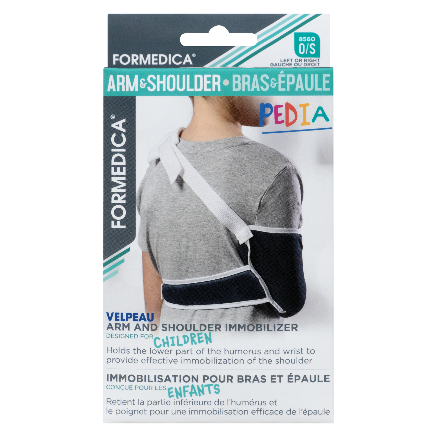 Immobilisation bras/épaule pour enfant – VELPEAU™ – taille universelle | PEDIA
