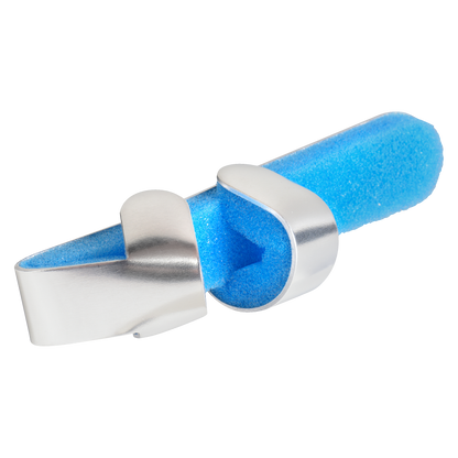 Attelle pour doigt en aluminium – modèle baseball – 14,7 cm – M | FORMEDIPRO