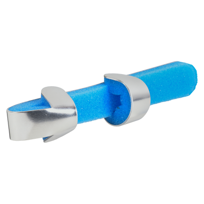 Attelle pour doigt en aluminium – modèle baseball – 15,9 cm – G | FORMEDIPRO