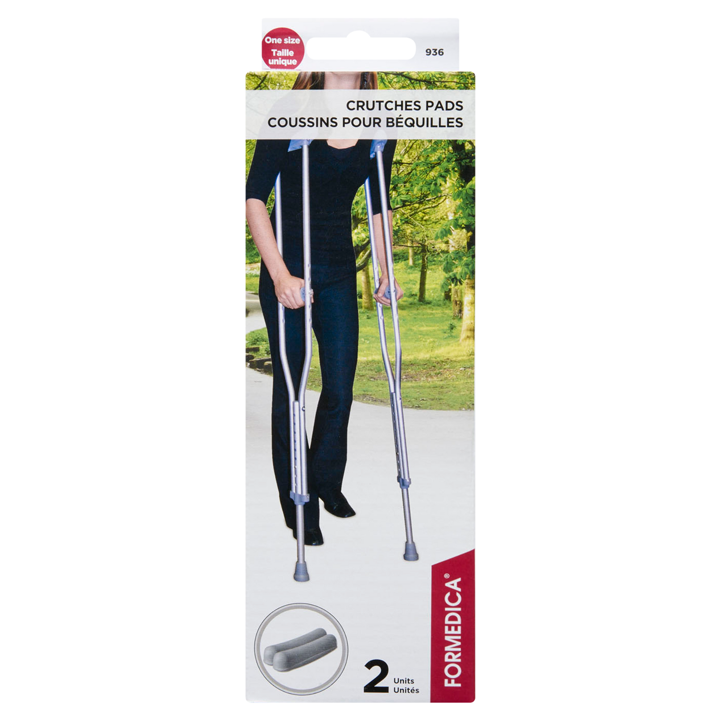 Coussins pour béquilles | FORMEDICA