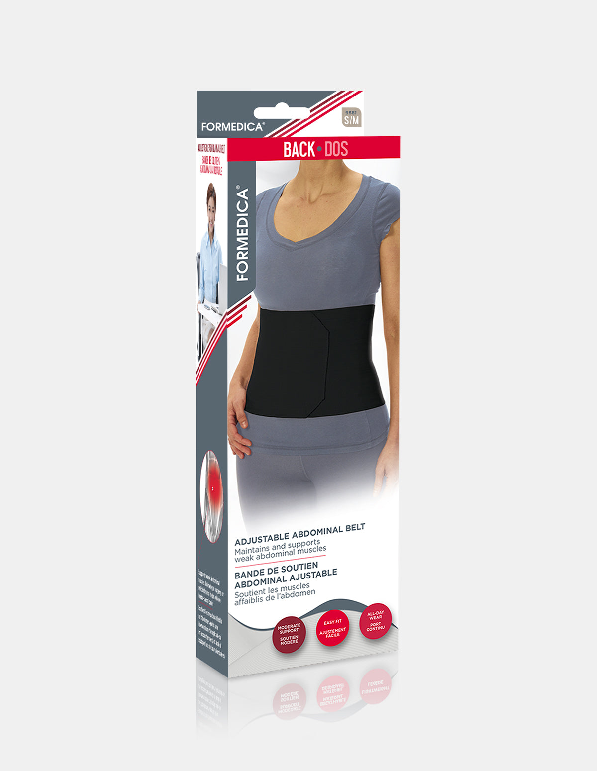 Bande de soutien abdominale