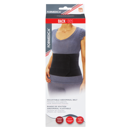 Bande de soutien abdominale – 9" (94–125 cm) – G/TG | FORMEDICA