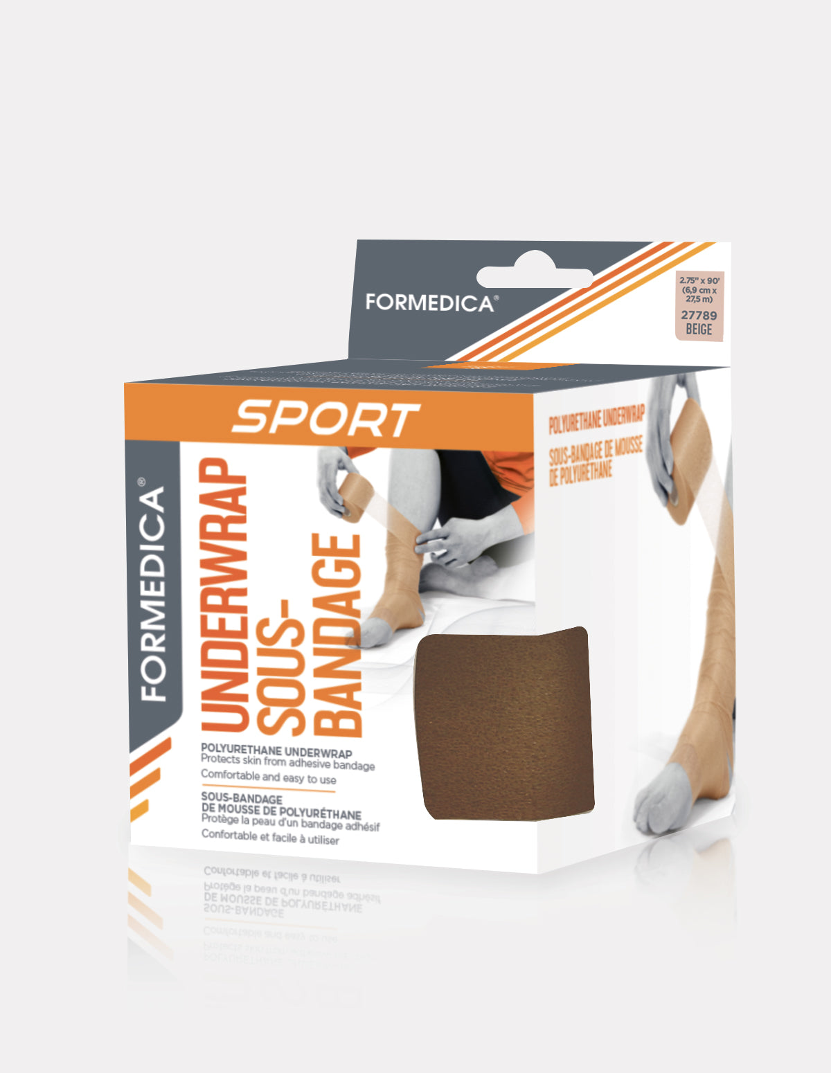Sous-bandage de mousse polyuréthane