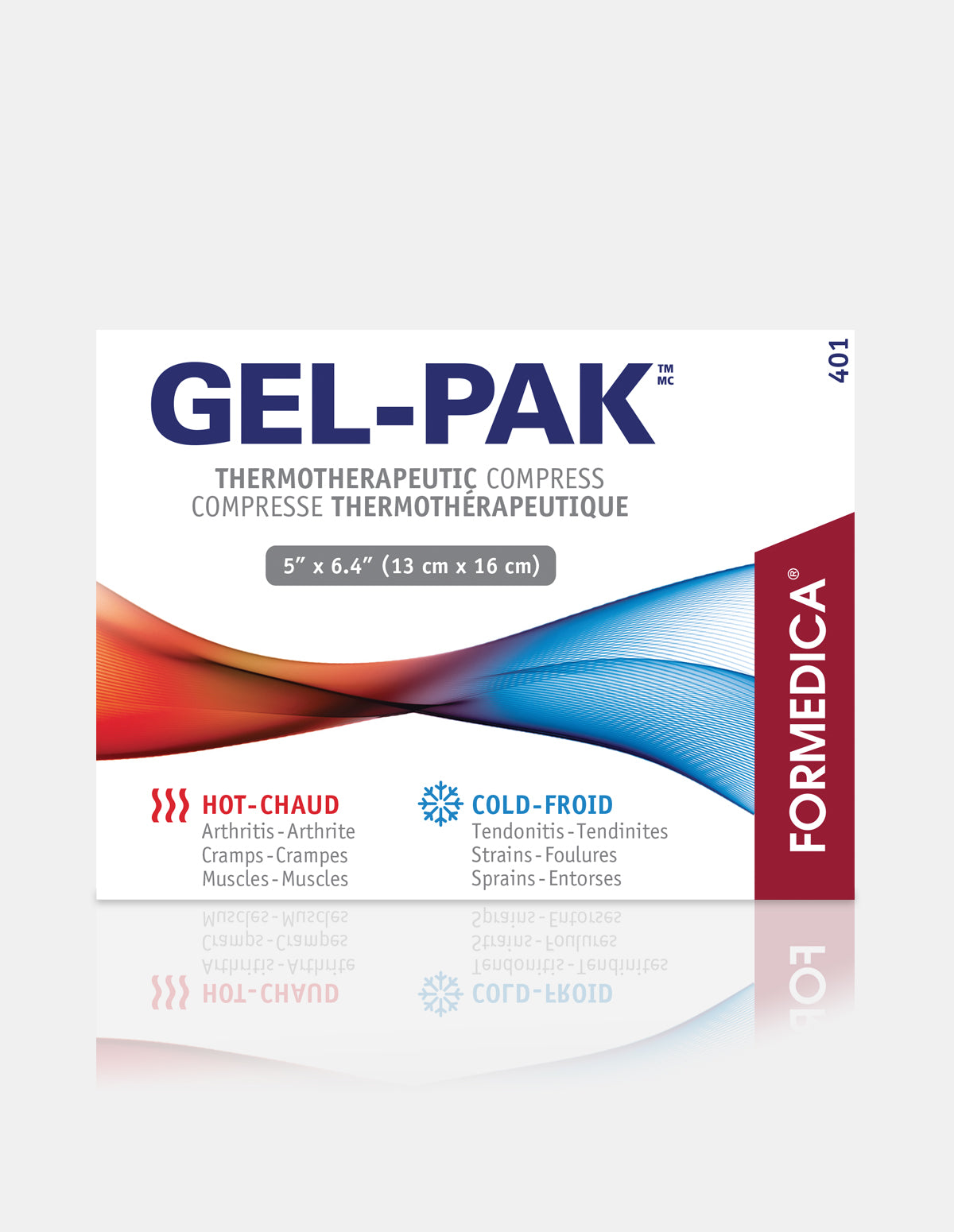 Compresse Gel-Pak™ chaude et froide en vrac - 404000