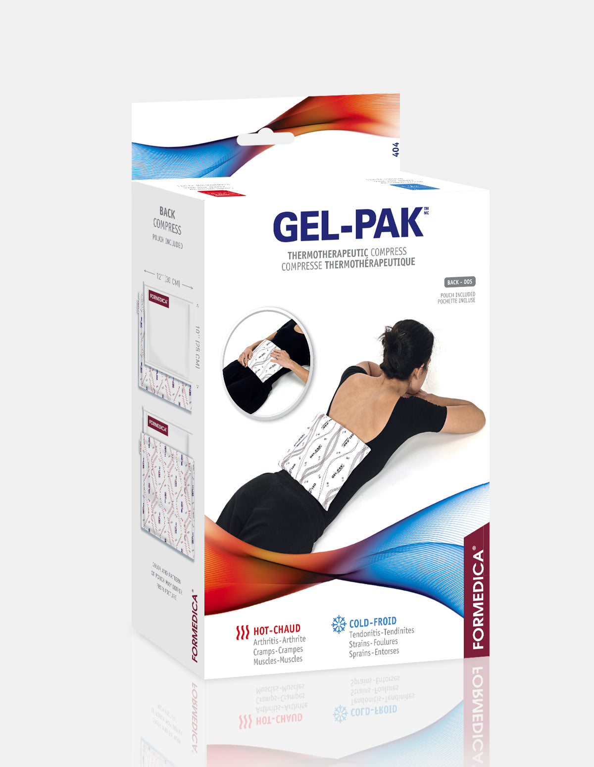 Compresse Gel-Pak™ chaude et froide - Dos