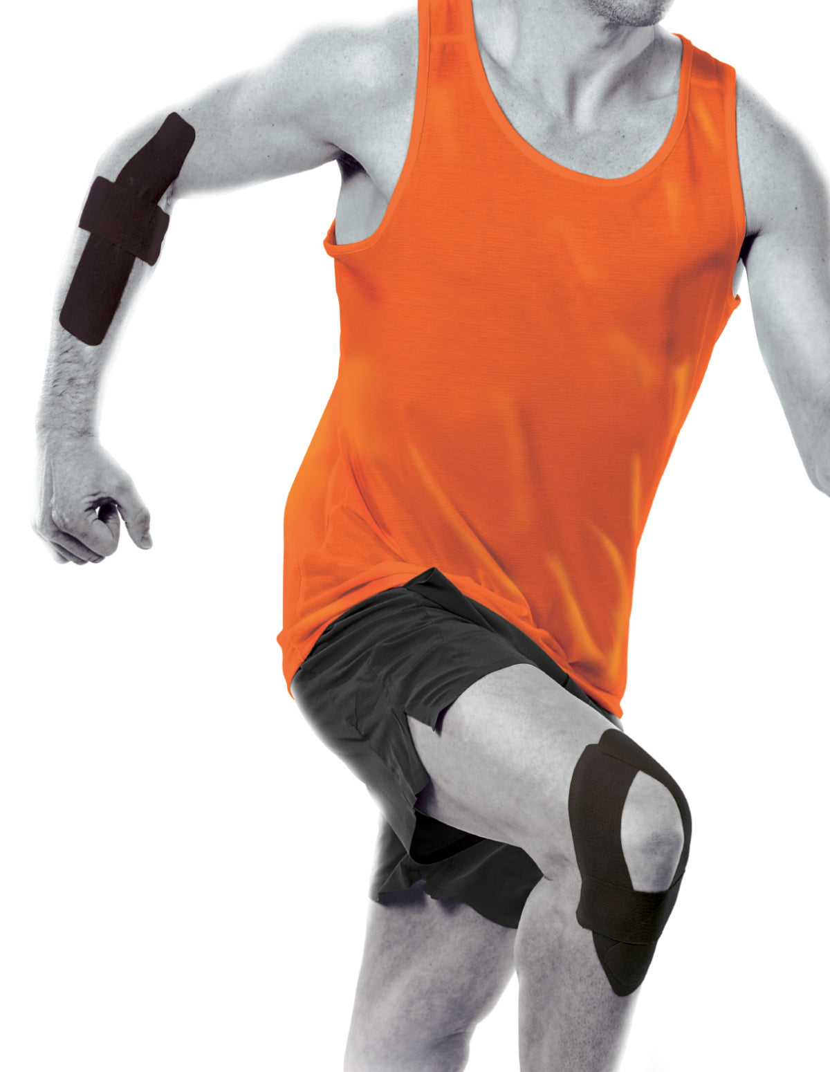 Adhesive Kinesio Tape - Black