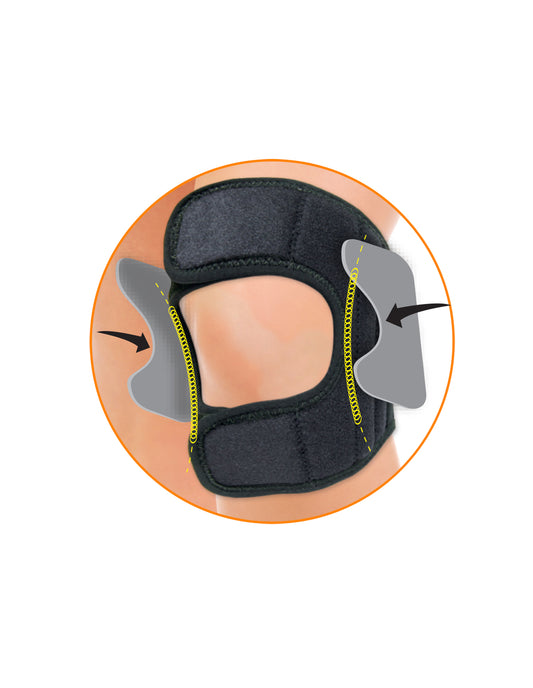 Dual Strap Knee and Patella Support